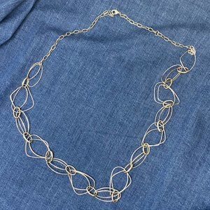24" Silver Vintage Premier Designs Necklace